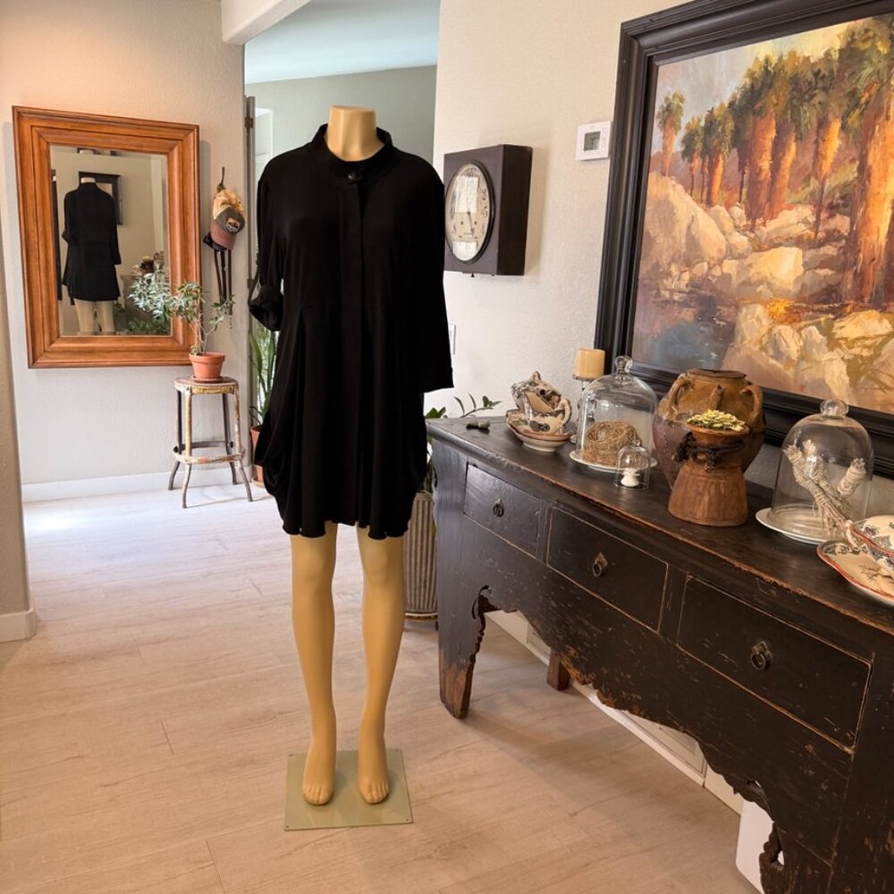 Joseph Ribkoff Black Mini Dress - Picture 6 of 9